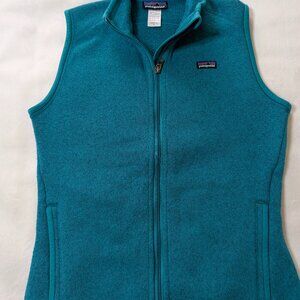 PATAGONIA BETTER SWEATER VEST - WMNS M - EXCELLENT - FLEECE FULL ZIP